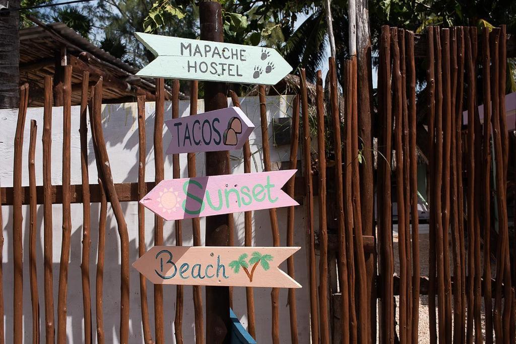 Mapache Hostel & Camping 홀박스아일랜드 외부 사진