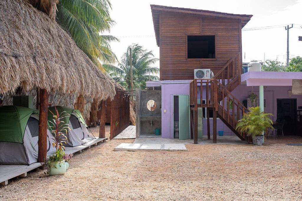 Mapache Hostel & Camping 홀박스아일랜드 외부 사진